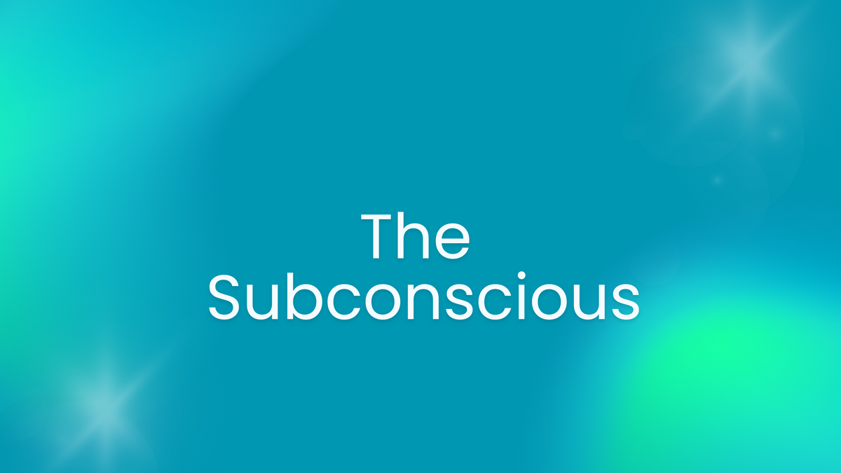 The Subconscious