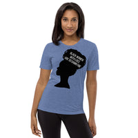 Black Women with Locs are Fine - Fitted Short sleeve t-shirt