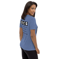 Black Women with Locs are Fine - Fitted Short sleeve t-shirt