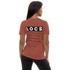 Black Women with Locs are Fine - Fitted Short sleeve t-shirt
