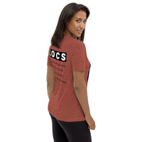 Black Women with Locs are Fine - Fitted Short sleeve t-shirt