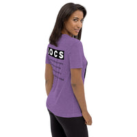 Black Women with Locs are Fine - Fitted Short sleeve t-shirt