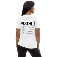Black Women with Locs are Fine - Fitted Short sleeve t-shirt
