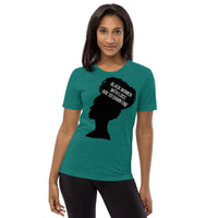 Black Women with Locs are Fine - Fitted Short sleeve t-shirt